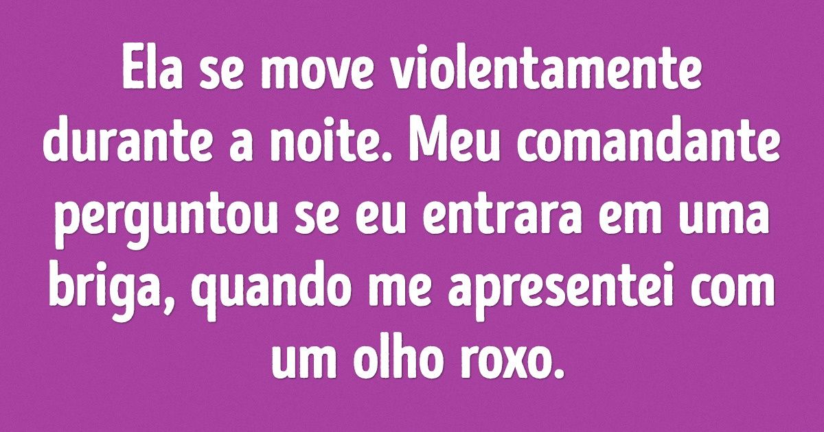 Usuários das redes sociais contam por que não dividem a cama com seus parceiros (e algumas histórias são hilárias) Usuários das redes sociais contam por que não dividem a cama com seus parceiros (e algumas histórias são hilárias)