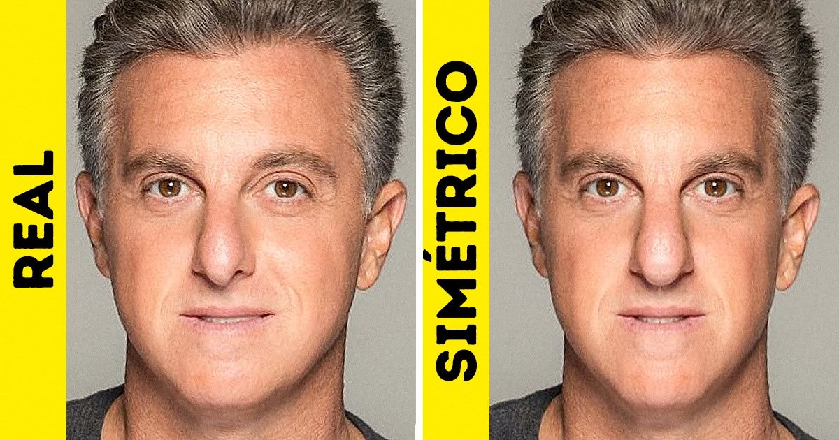Imaginamos como seriam estes 20 famosos se tivessem rostos simétricos Imaginamos como seriam estes 20 famosos se tivessem rostos simétricos