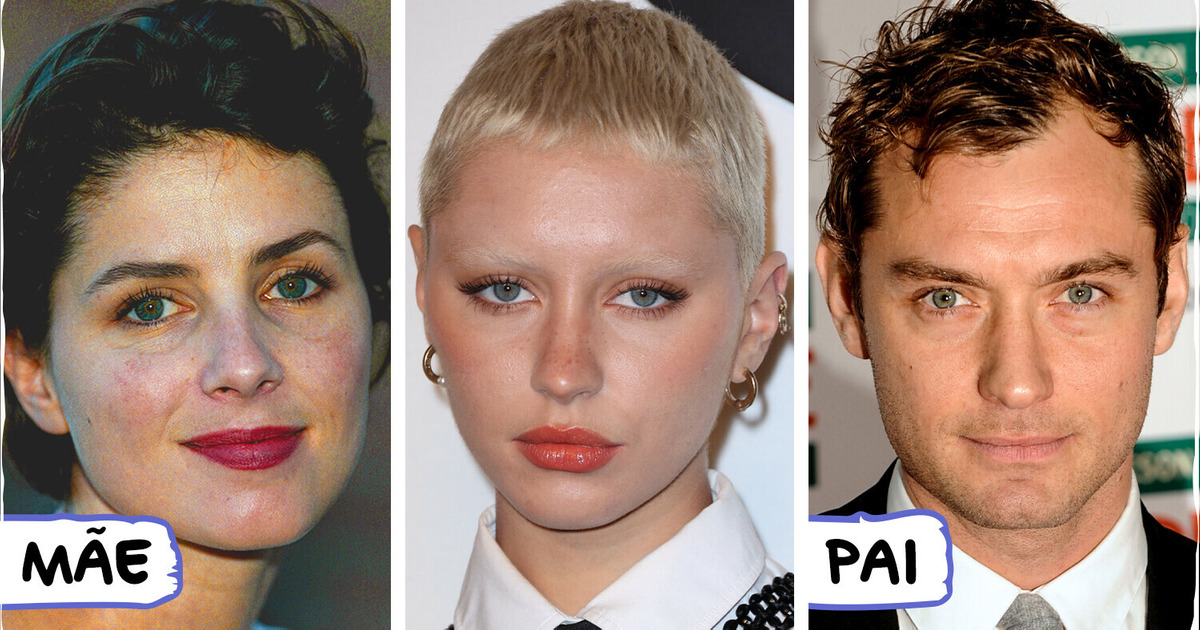 14 Filhos de celebridades que parecem uma fusão perfeita dos pais
