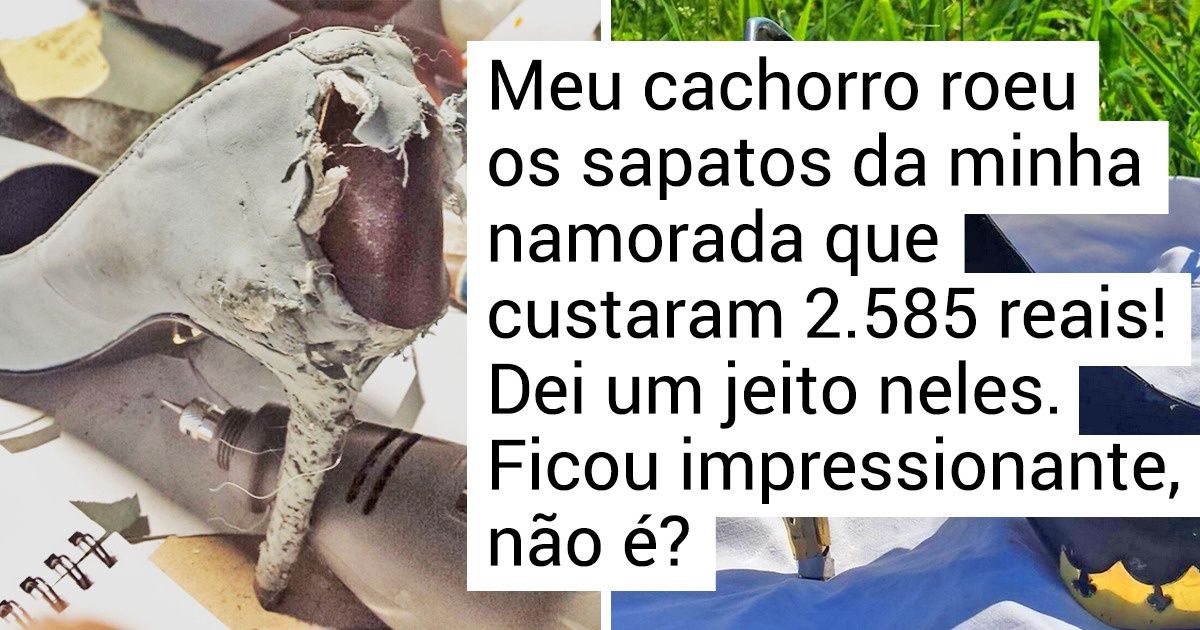 20 Pessoas que renovaram calçados velhos e acabaram criando uma obra-prima