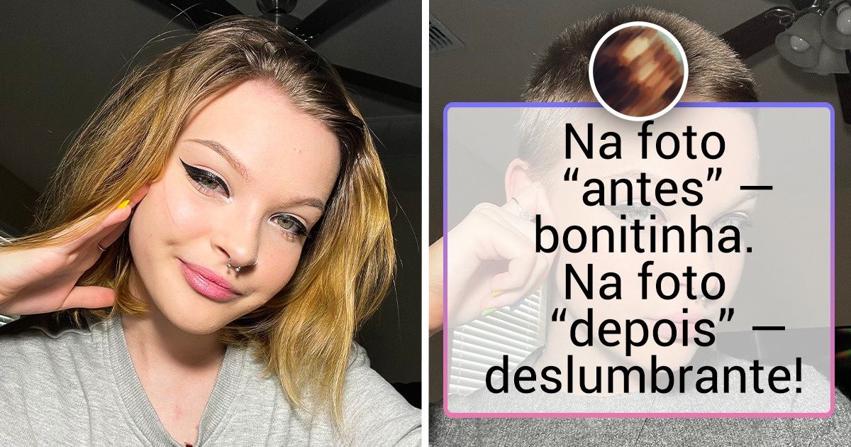 17 Mulheres que arriscaram cortar seus cabelos e ganharam uma chuva de elogios