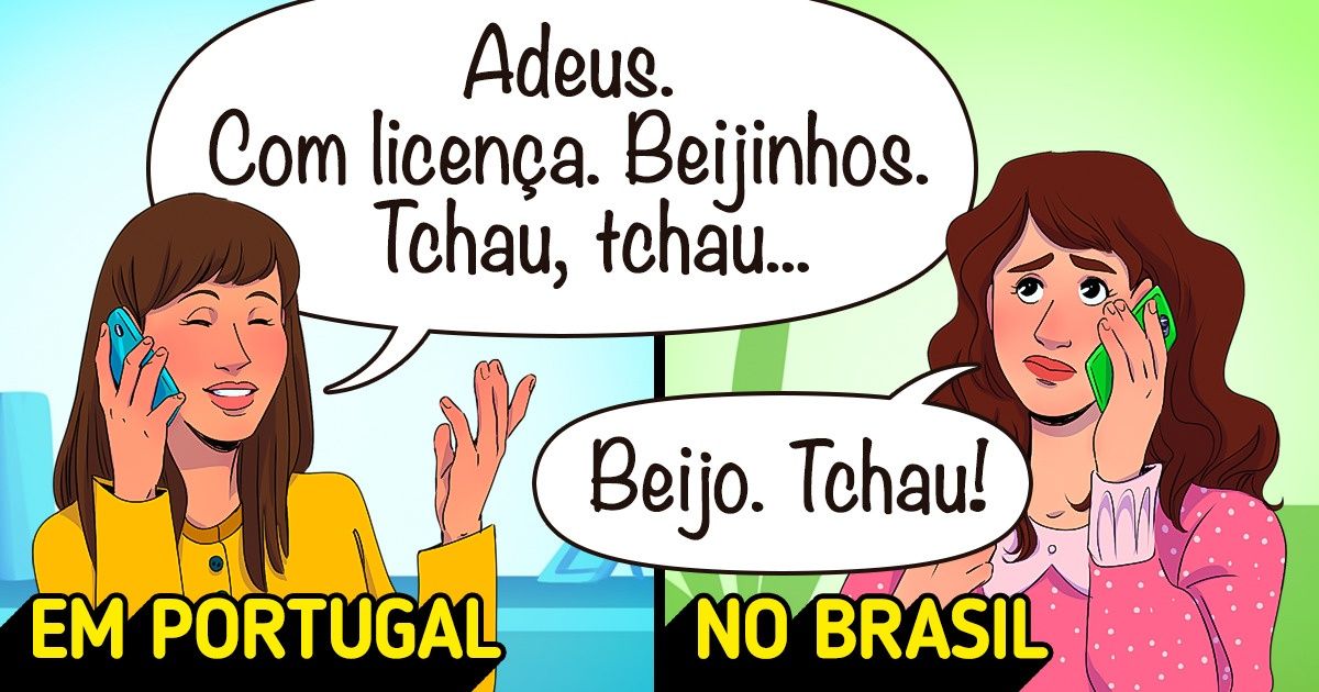 14 Diferenças entre Brasil e Portugal que são capazes de dar um nó na nossa cabeça quando visitamos a terrinha 14 Diferenças entre Brasil e Portugal que são capazes de dar um nó na nossa cabeça quando visitamos a terrinha