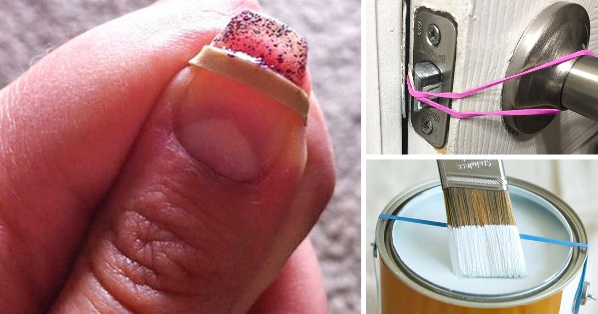 11 Truques com elásticos de borracha que facilitarão sua vida