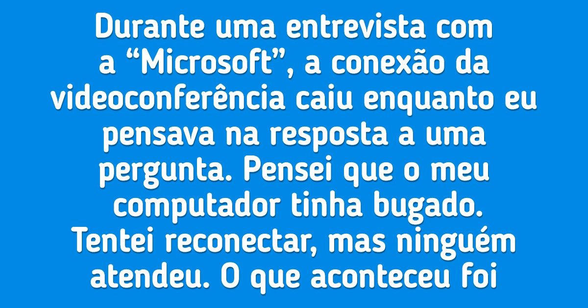 16 Tuítes que poderiam ser indicados ao prêmio de “Situação mais constrangedora do ano”