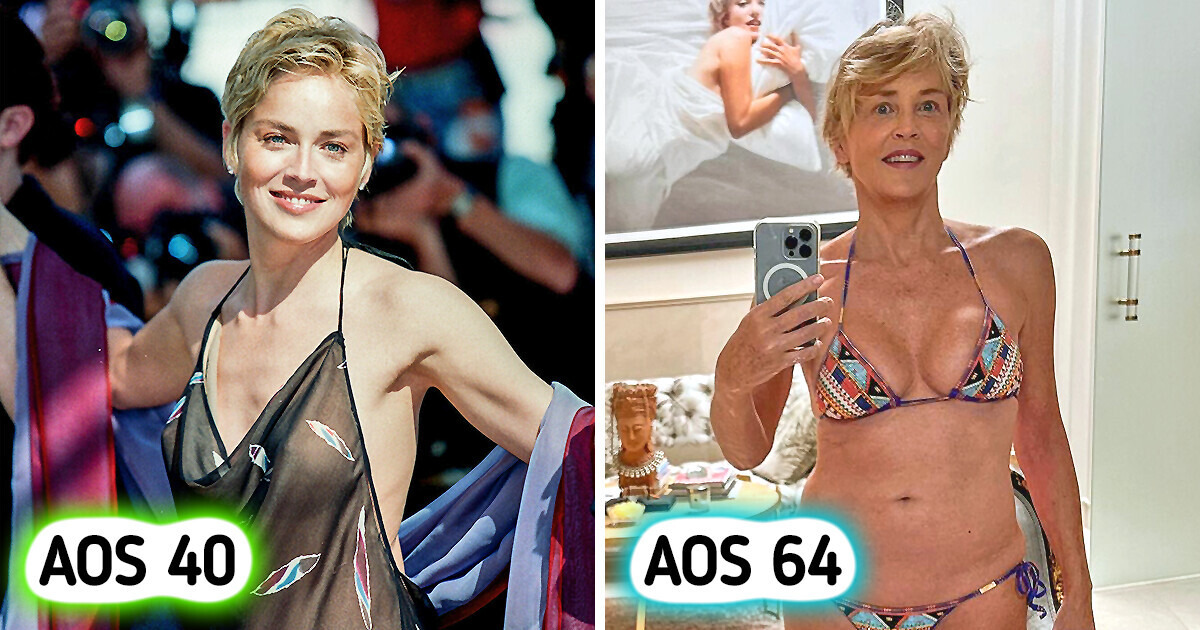 Sharon Stone revela que foi forçada a se aposentar aos 40 anos por parecer “muito velha”