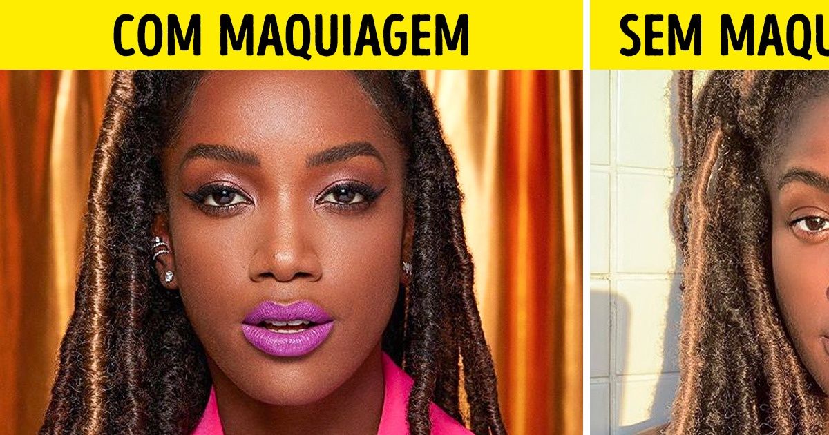20 Famosas brasileiras que são belíssimas com ou sem maquiagem 20 Famosas brasileiras que são belíssimas com ou sem maquiagem
