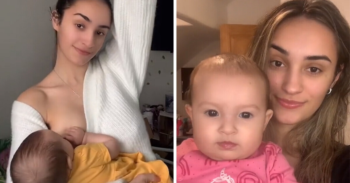 "É uma coisa natural": mãe incomoda ao amamentar em público, mas responde à altura "É uma coisa natural": mãe incomoda ao amamentar em público, mas responde à altura