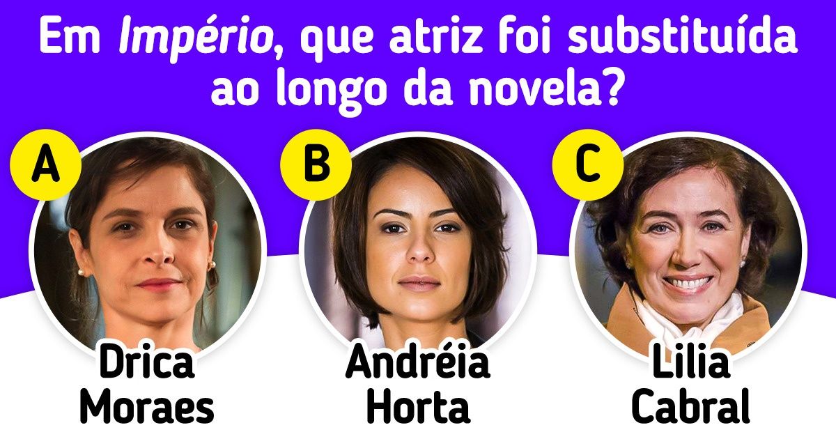 Teste: Prove que você é um fã de carteirinha das novelas acertando estas 17 curiosidades Teste: Prove que você é um fã de carteirinha das novelas acertando estas 17 curiosidades