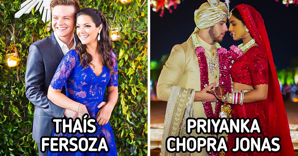 22 Famosas que disseram “não” ao tradicional vestido de noiva e inovaram no visual 22 Famosas que disseram “não” ao tradicional vestido de noiva e inovaram no visual