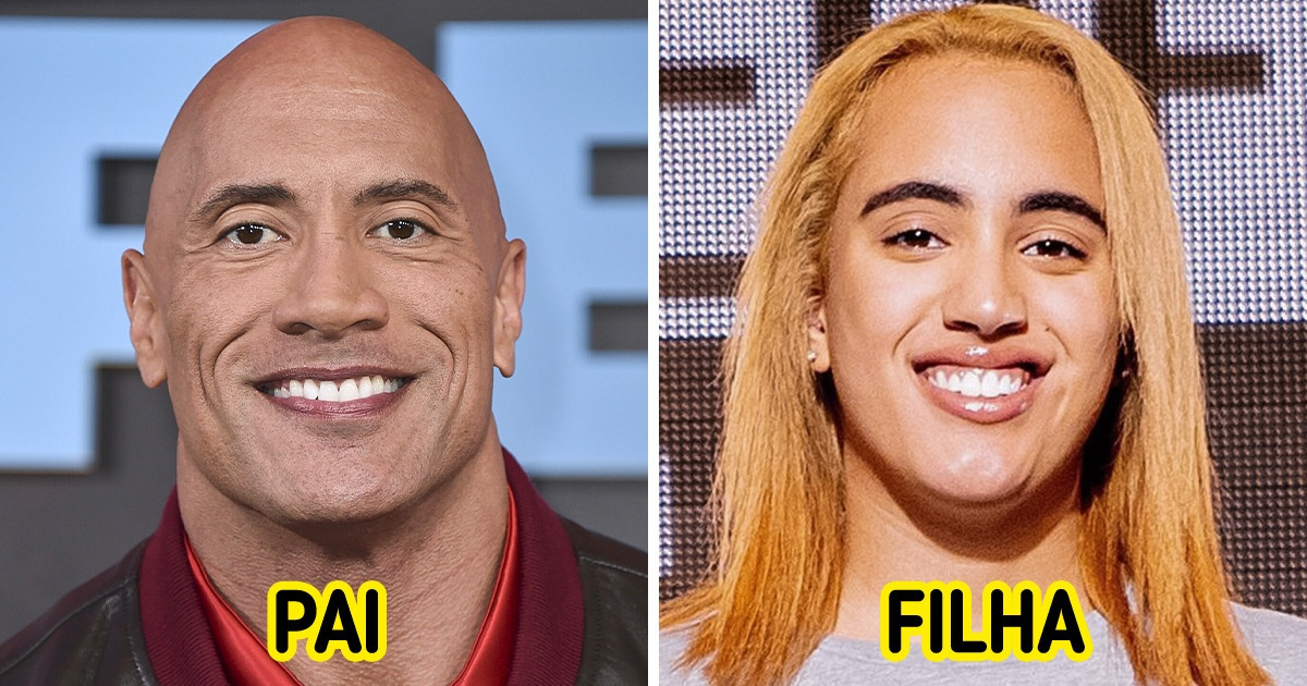 11 Filhos de celebridades que são quase uma cópia genética de seus pais