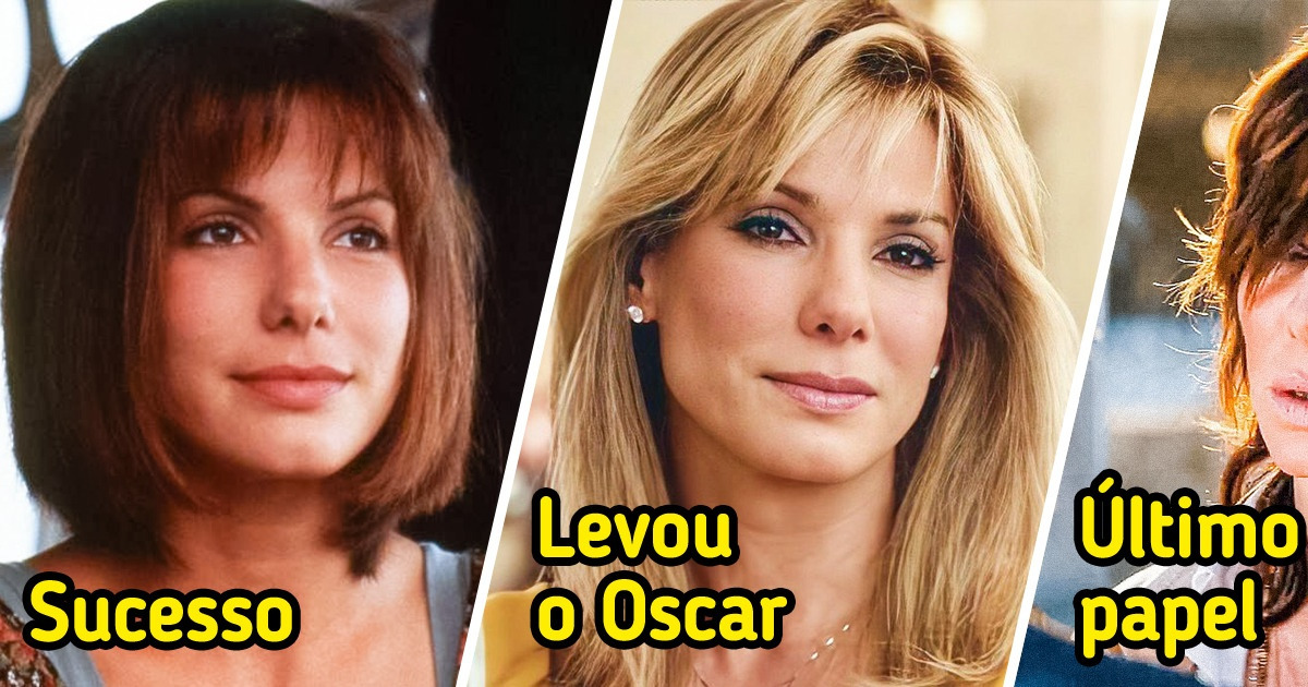 Após estrelar 49 filmes, Sandra Bullock está se aposentando e já nos deixa saudosos