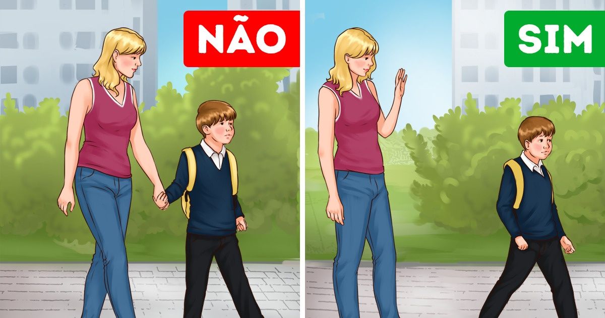 10 Coisas que os pais devem deixar de lado para criar uma criança madura