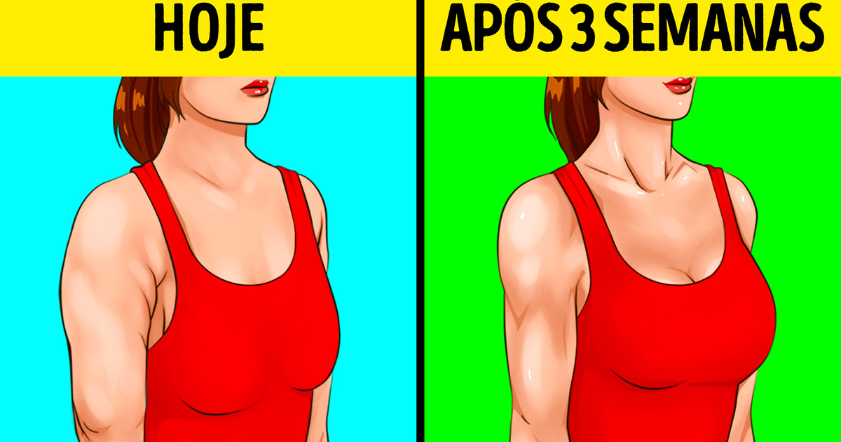 10 Exercícios Simples Para Ter Braços Lindos e Seios Mais Firmes