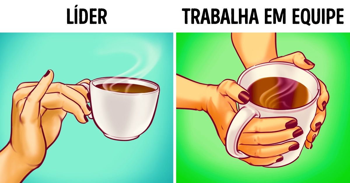 Teste de personalidade: afinal, como você segura a xícara?