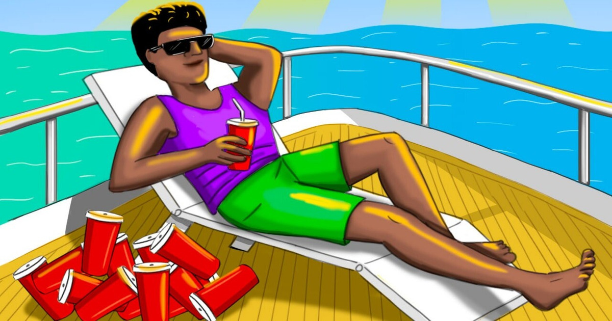 E se você ficasse preso sozinho em um navio de cruzeiro?