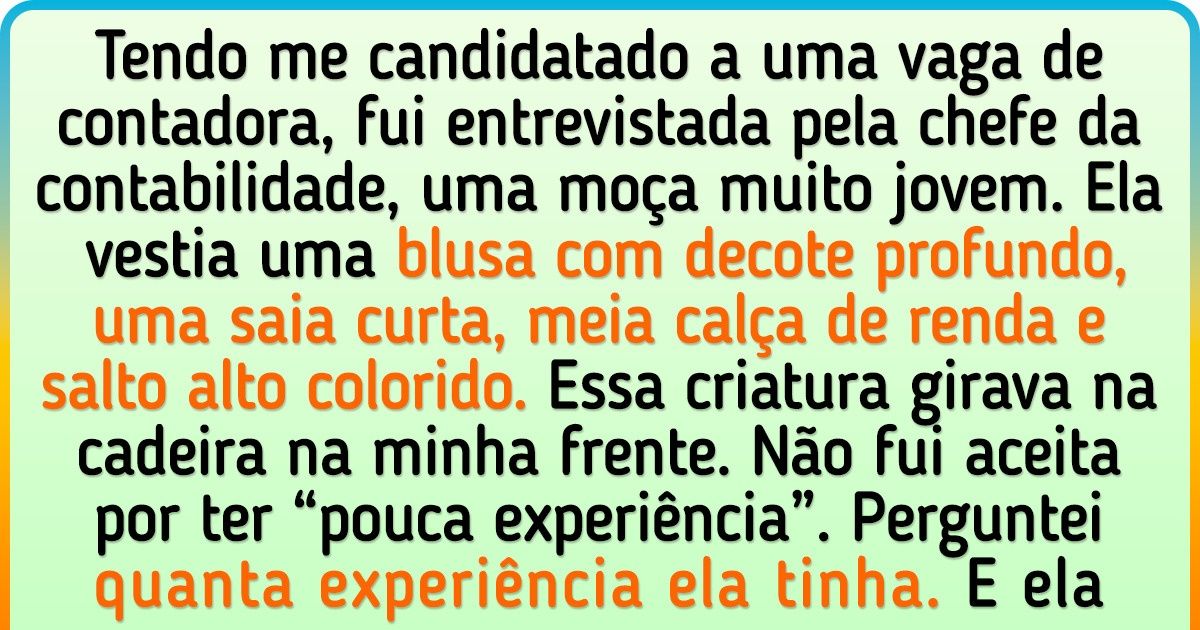 20+ Provas de que as entrevistas de trabalho podem ser bem esquisitas 20+ Provas de que as entrevistas de trabalho podem ser bem esquisitas