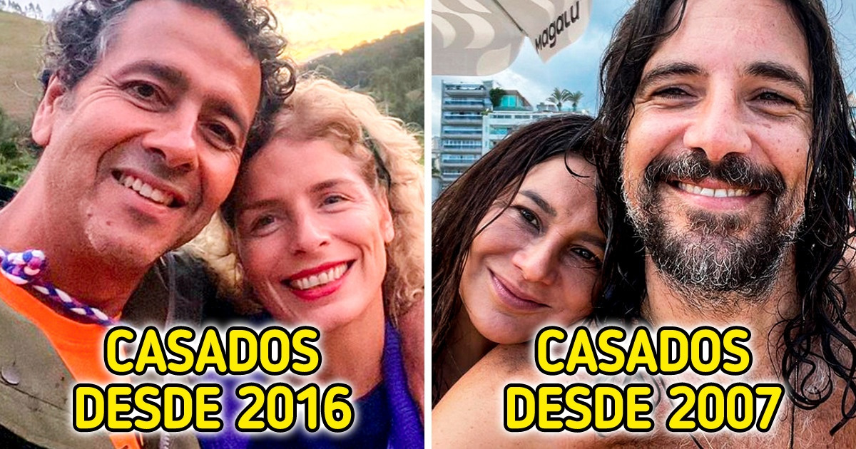 12 Atores da novela “Pantanal” com seus parceiros da vida real