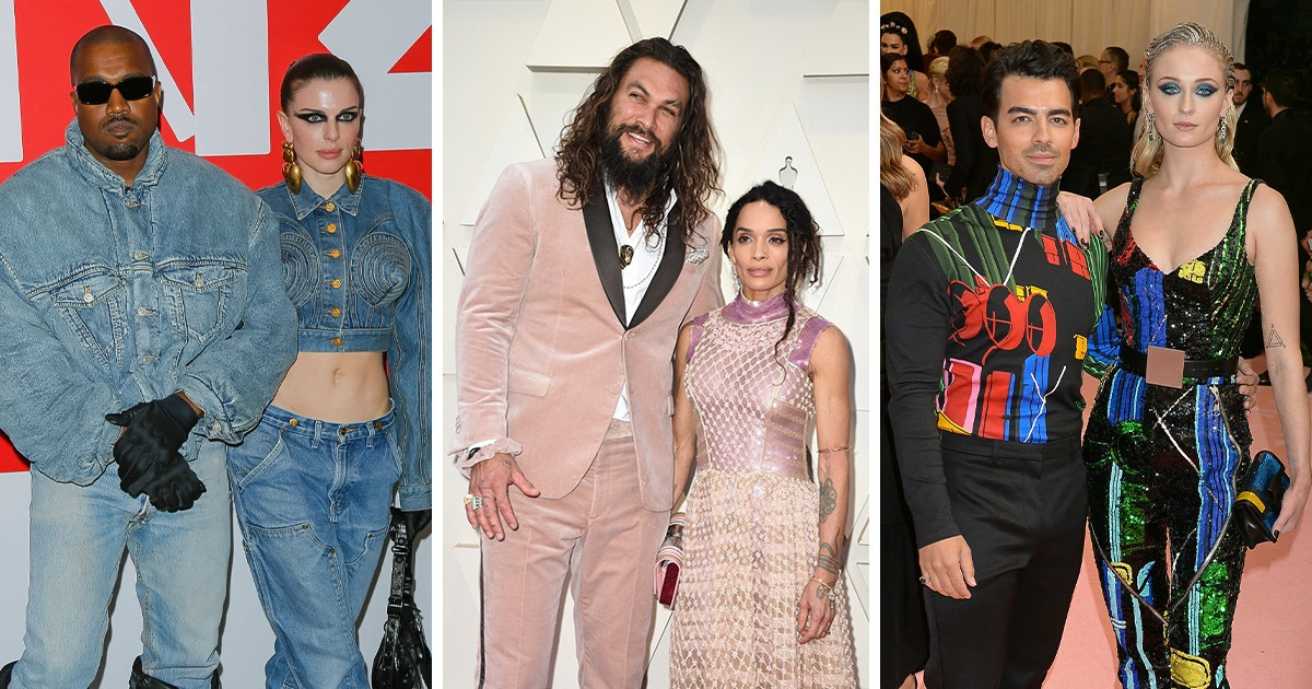 20+ Casais famosos que roubaram a cena com seus looks combinando