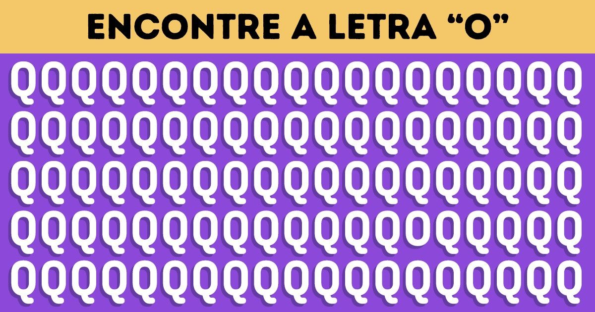 Desafio: Em quanto tempo você é capaz de encontrar estes 15 objetos?
