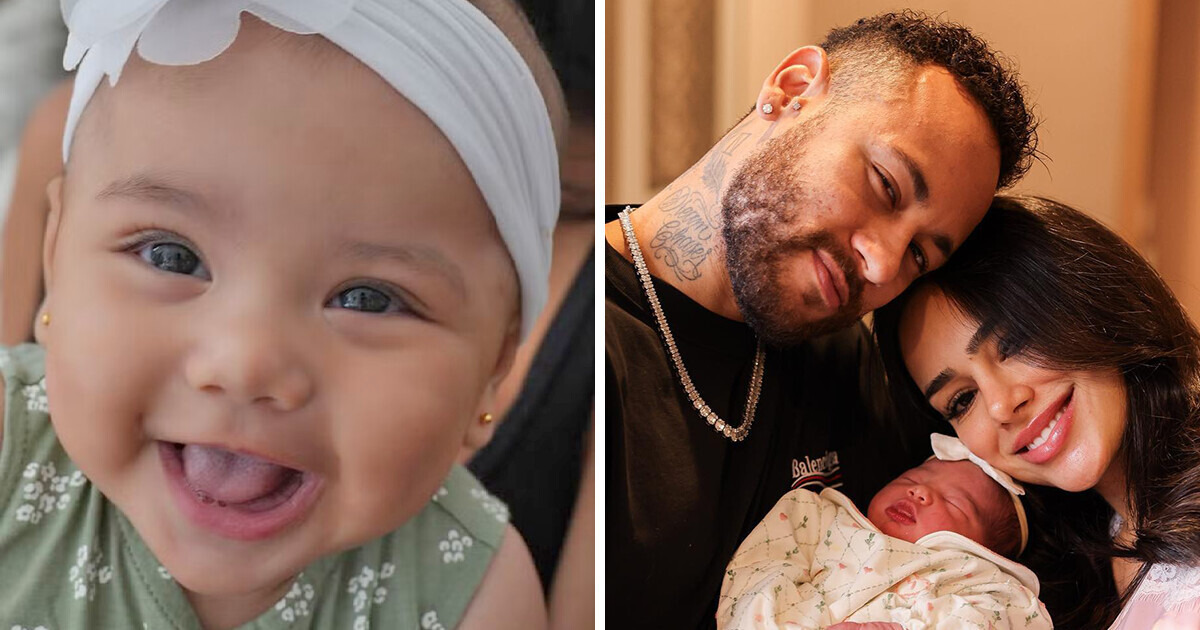 A filha do Neymar e Bruna Biancardi derreteu a internet com seu sorrisão encantador A filha do Neymar e Bruna Biancardi derreteu a internet com seu sorrisão encantador