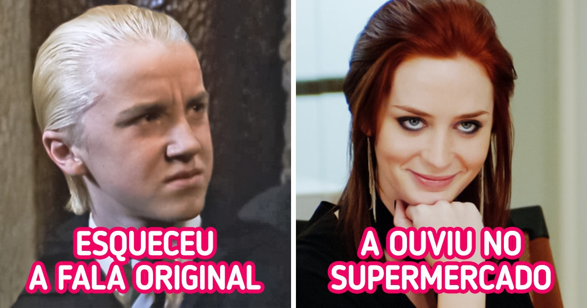 11 Momentos memoráveis ​​improvisados ​​por atores que ficaram melhores do que o roteiro original
