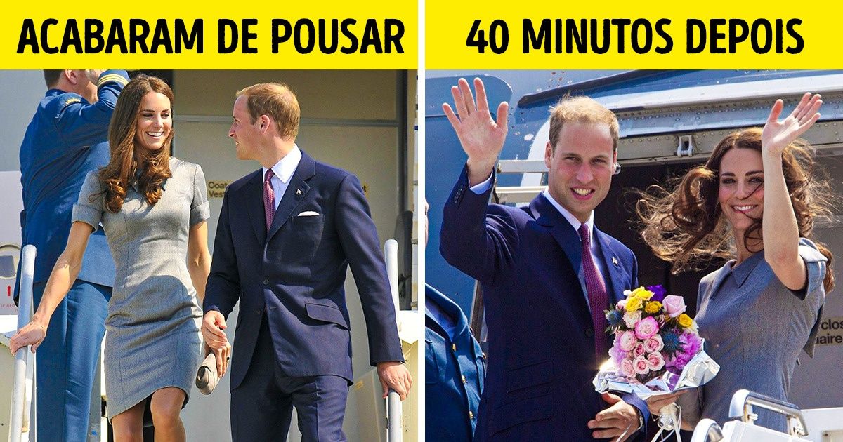 8 Fatos peculiares sobre as viagens da família real britânica (eles levam até bolsas de sangue na bagagem)