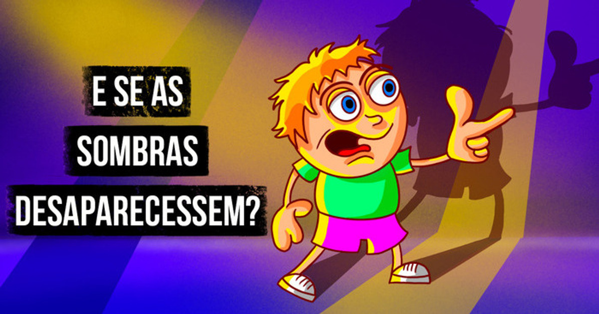 E se você acordasse e visse que todas as sombras sumiram de repente?