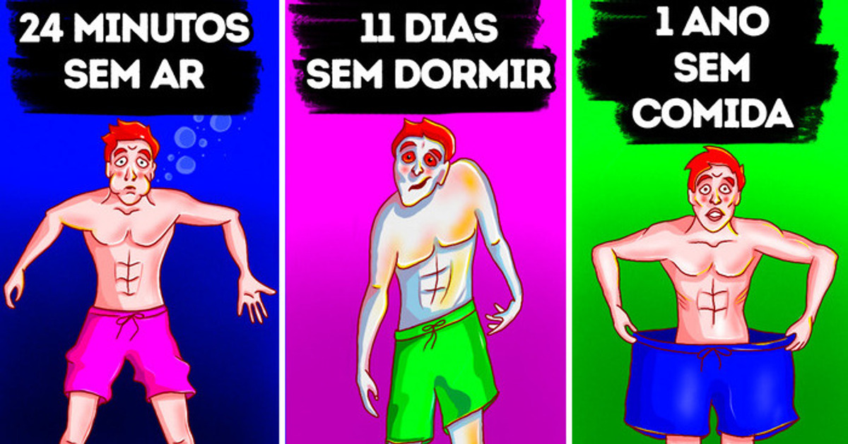11 Provas de que o corpo humano consegue sobreviver além dos próprios limites