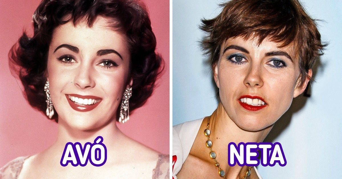 Fotos de netos de famosos do passado cuja beleza nos deixa boquiabertos até hoje