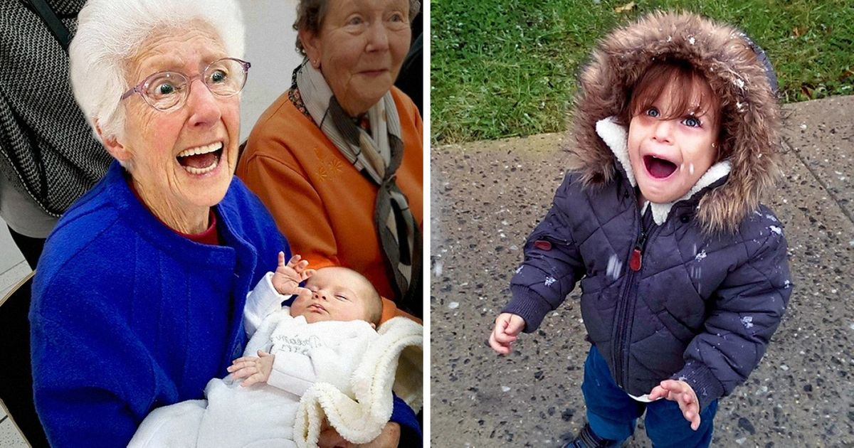 Fotos que mostram a emoção da ’primeira vez’