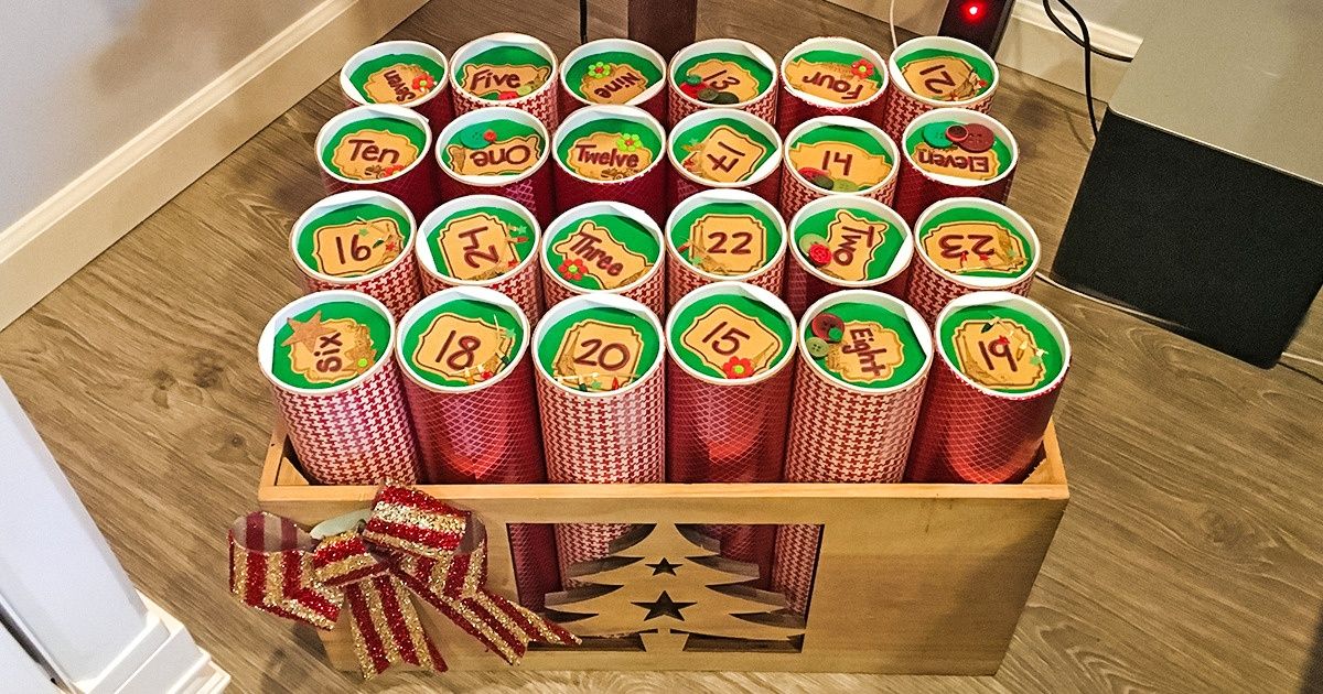15 Ideias para criar calendários que servem de decoração de Natal
