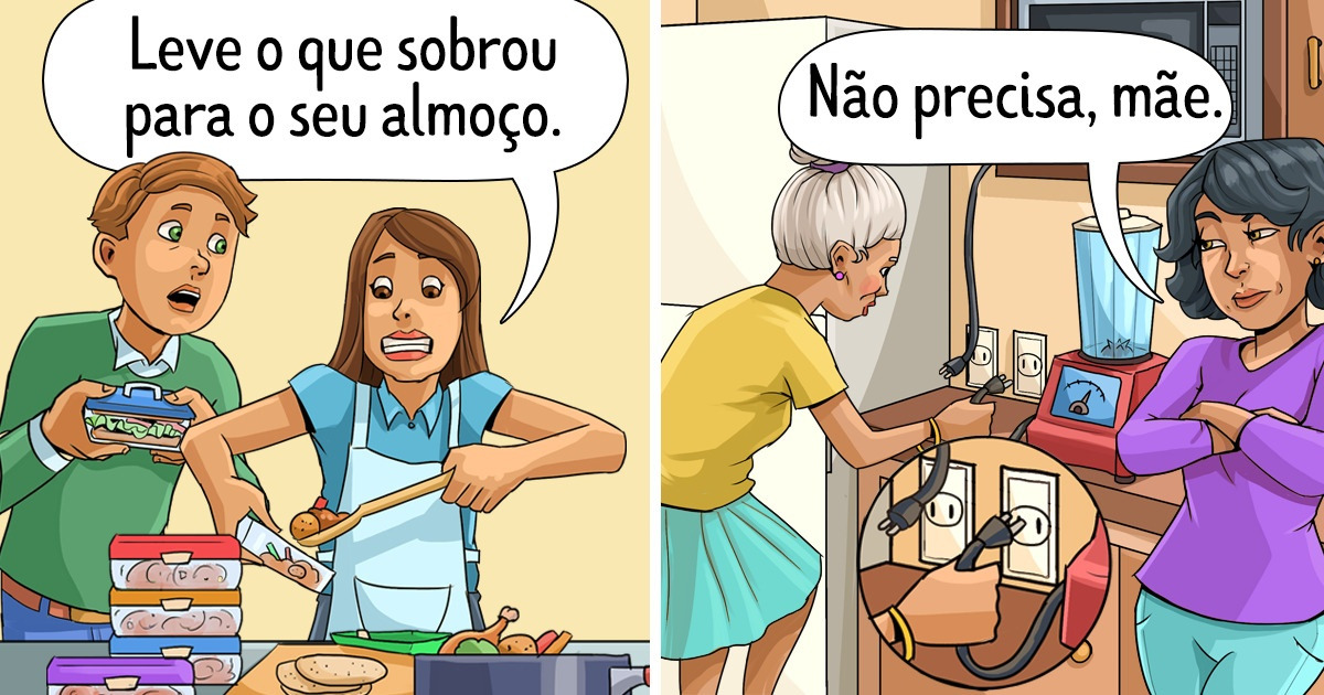 14 Filhos compartilharam exemplos da lógica das mães e não poderiam ter sido mais exatos 14 Filhos compartilharam exemplos da lógica das mães e não poderiam ter sido mais exatos