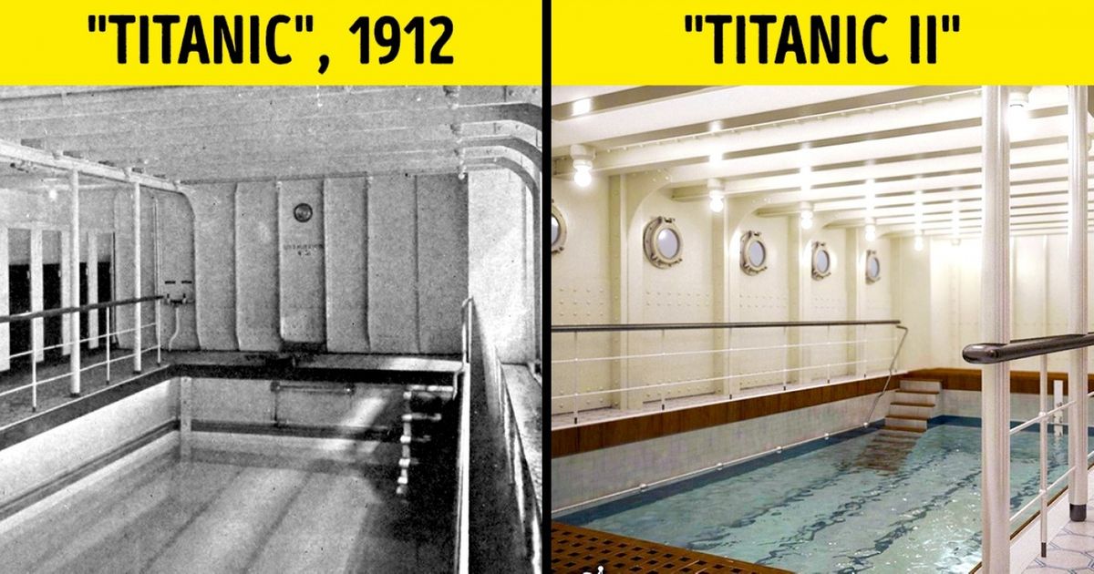 As fotos do Titanic II, que irá zarpar em breve