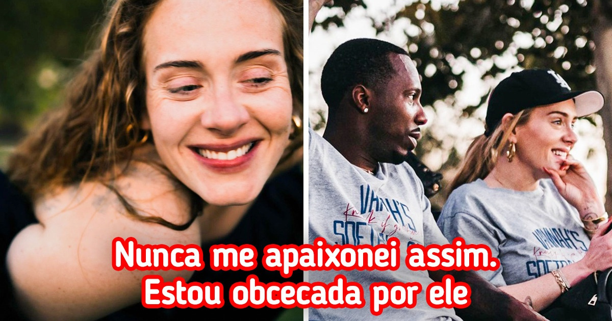 Adele está perdidamente apaixonada e deu alguns detalhes do seu novo amor Adele está perdidamente apaixonada e deu alguns detalhes do seu novo amor