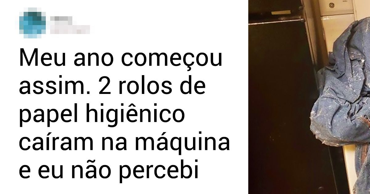 15 Pessoas que queriam apenas lavar a roupa, mas a sorte não estava ao lado delas 15 Pessoas que queriam apenas lavar a roupa, mas a sorte não estava ao lado delas