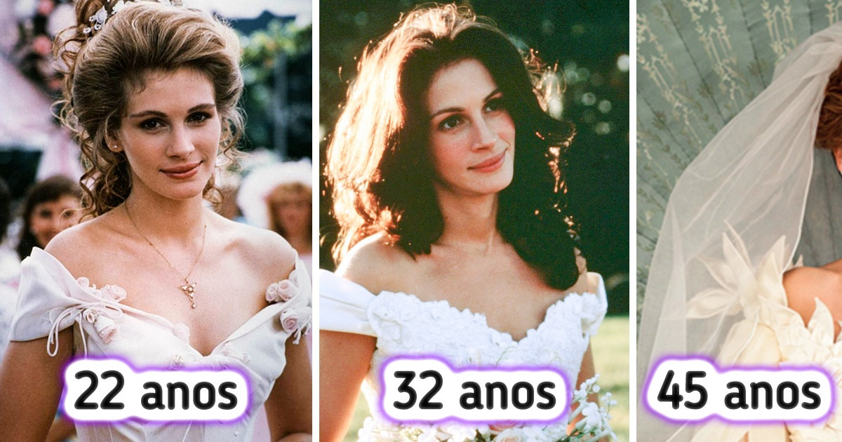 15 Atrizes que se casaram mais de uma vez no cinema, e não conseguimos decidir qual look de casamento é o mais legal