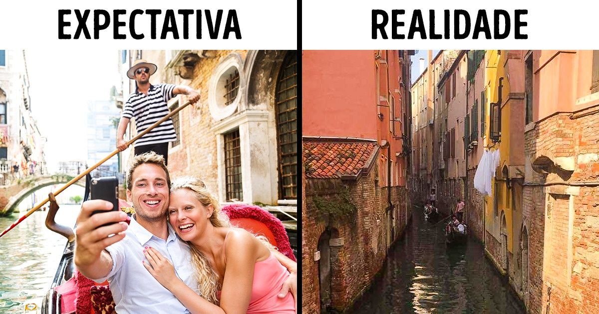11 Lugares turísticos que perdem a graça se vistos de outro ângulo