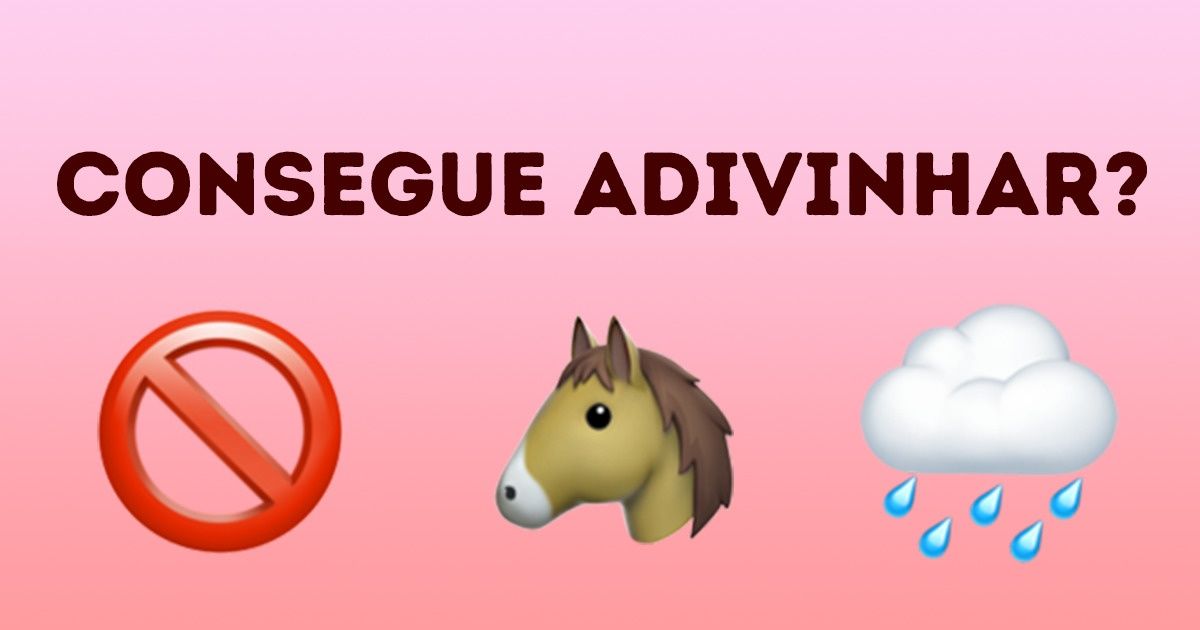 Teste: adivinhe quais são as expressões populares brasileiras por trás destes emojis