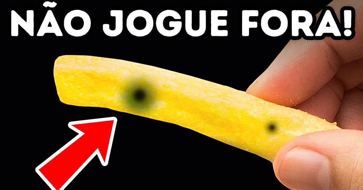 Viu manchas pretas em suas fritas? Saiba o que elas significam Viu manchas pretas em suas fritas? Saiba o que elas significam