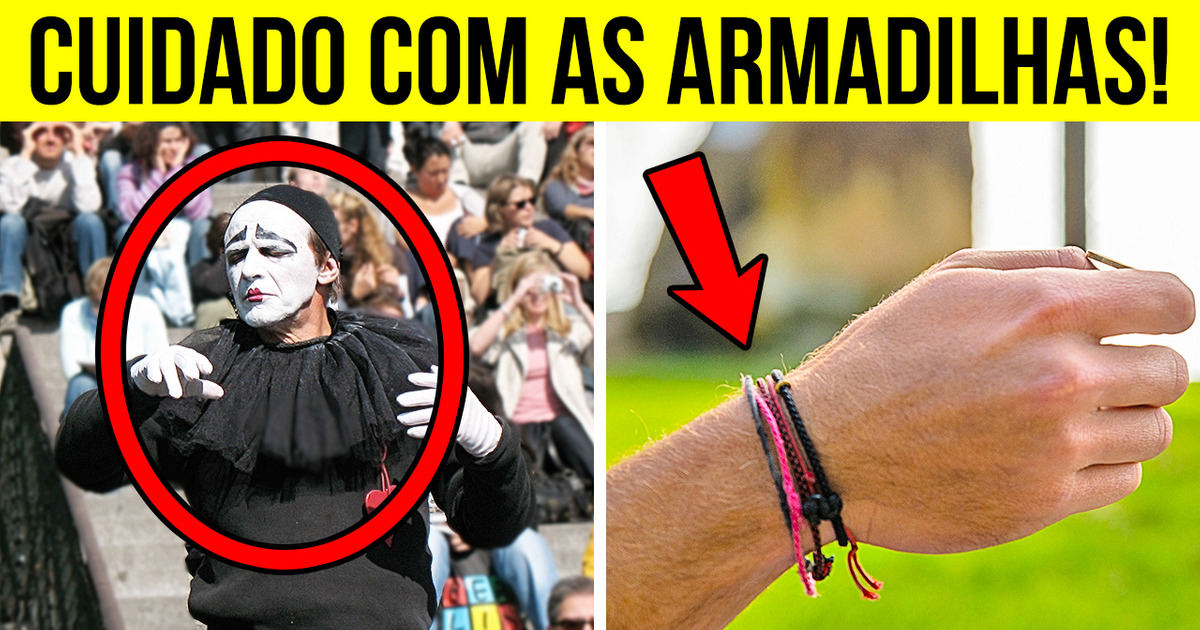 Nunca tire uma foto com mímicos, aqui está o motivo