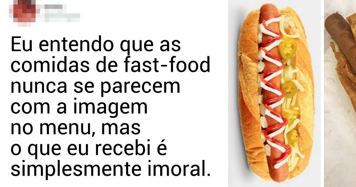 18 Pessoas que esperavam uma deliciosa refeição e receberam um pratão de decepção 18 Pessoas que esperavam uma deliciosa refeição e receberam um pratão de decepção
