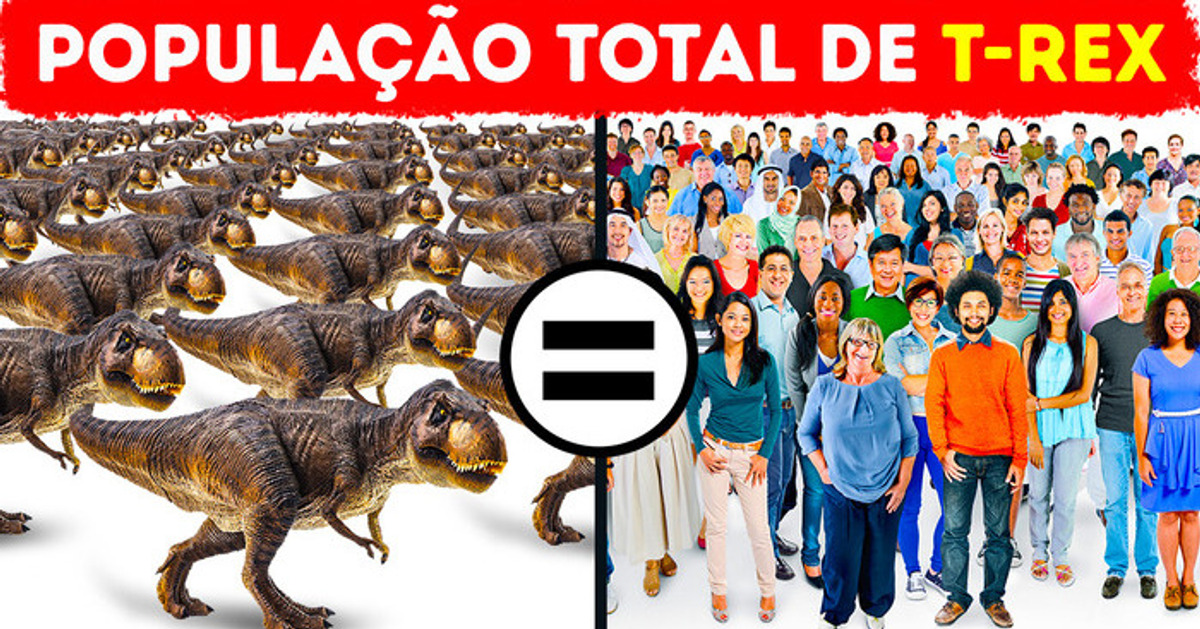 Foi assim que muitos tiranossauros vagaram pela Terra uma vez Foi assim que muitos tiranossauros vagaram pela Terra uma vez