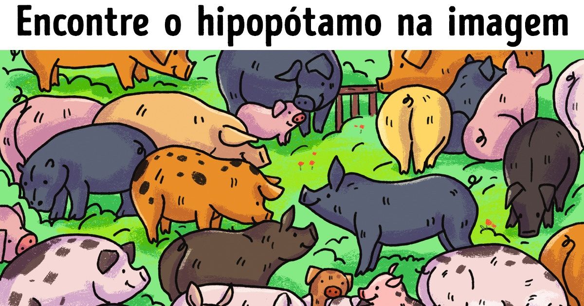 Exercite seu poder de observação com este teste de 10 imagens