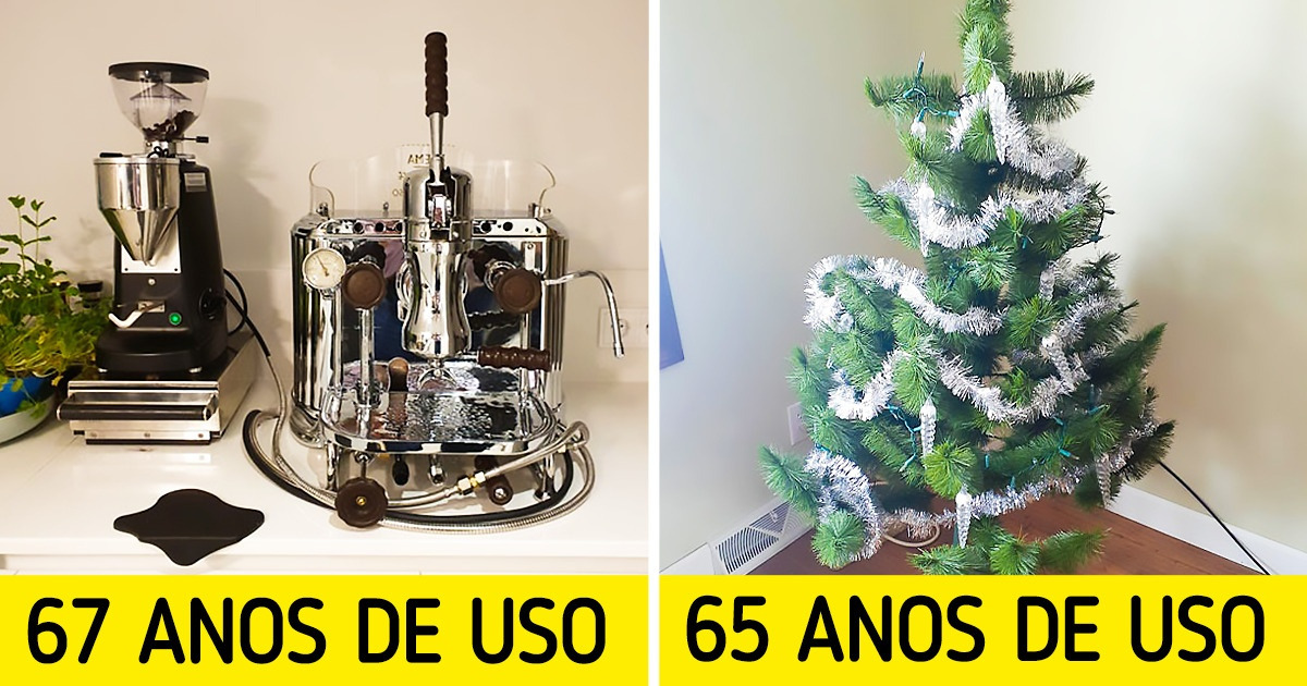 20 Objetos que não parecem sentir a passagem do tempo