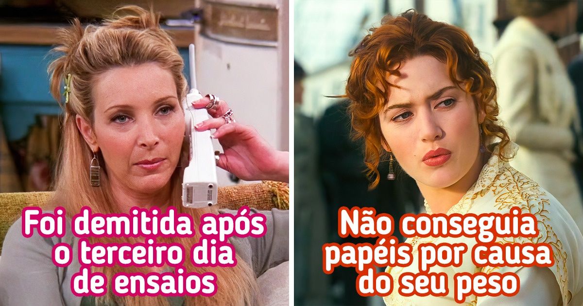 13 Celebridades que não desistiram dos seus sonhos e alcançaram o sucesso, apesar de todos os obstáculos 13 Celebridades que não desistiram dos seus sonhos e alcançaram o sucesso, apesar de todos os obstáculos