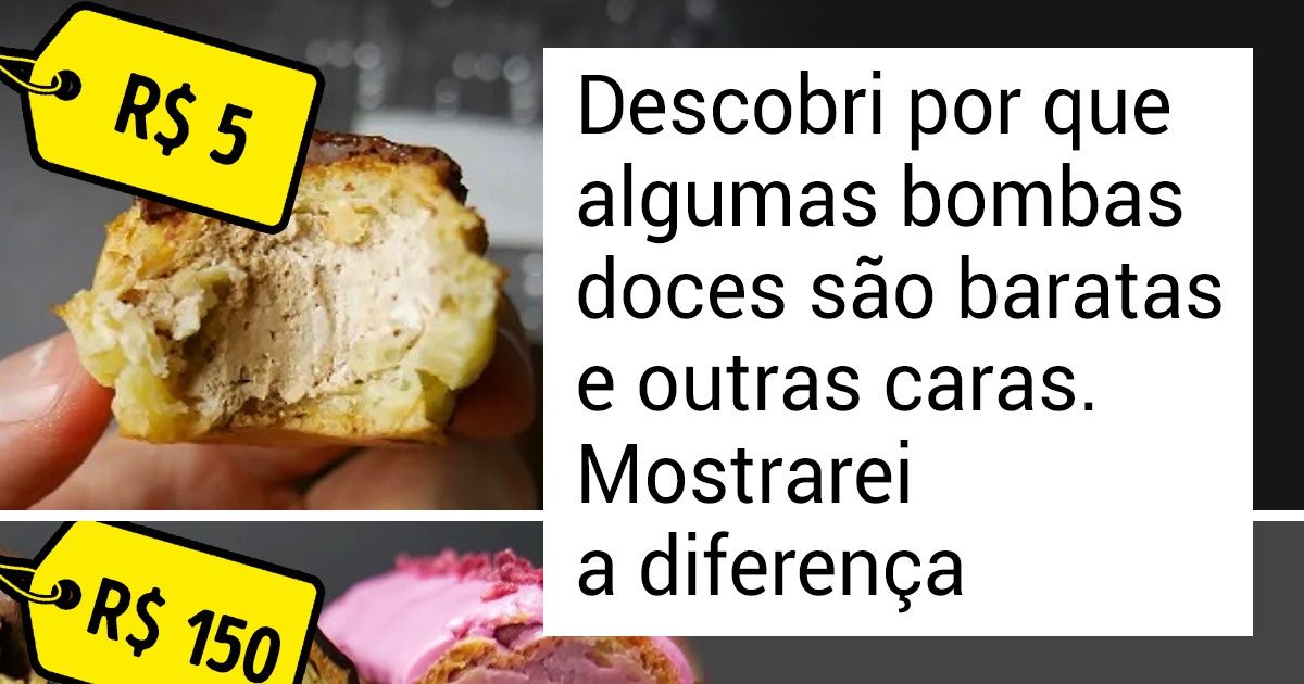 11+ Segredos de um confeiteiro que testa diferentes receitas e dá dicas valiosas de culinária