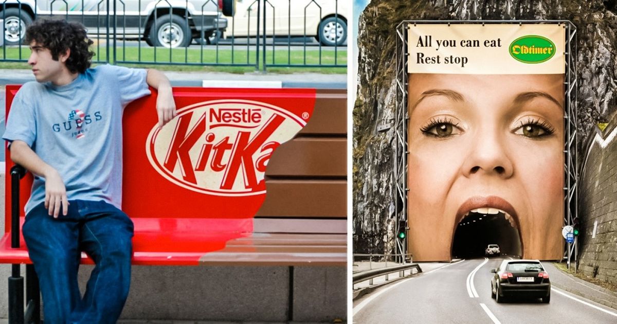 20 Publicidades incríveis divulgadas nos lugares exatos