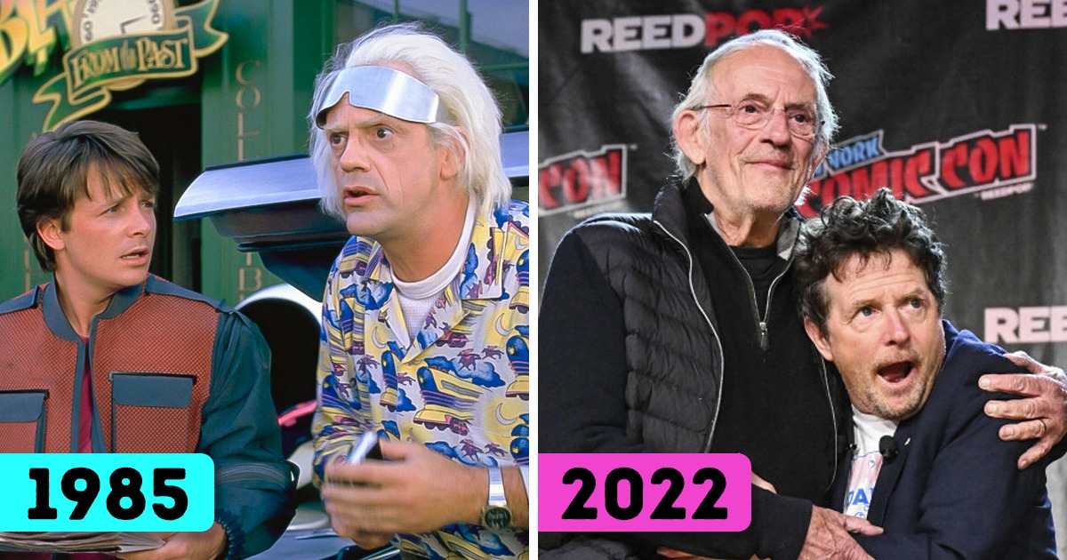 Marty McFly e o Dr. Brown se reencontram após décadas, e a história real dos atores provam que a amizade pode superar tudo
