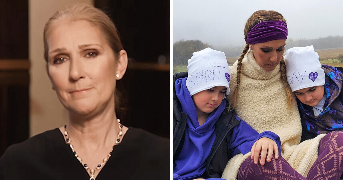 Céline Dion é cuidada por seus filhos desde que ficou paralisada, apesar de ser tão jovem