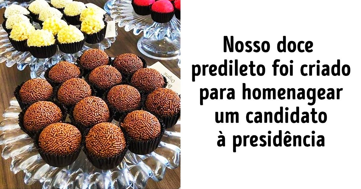 A origem de 10 delícias que amamos e comemos no dia a dia (tem hambúrguer, batata frita e brigadeiro!)